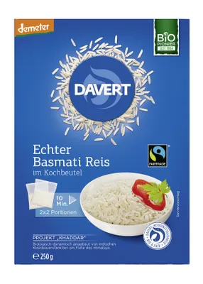 Zdjęcie produktu dla Oryginalny ryż Basmati - torebka do gotowania 250g