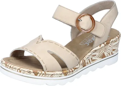 Produktbild von Rieker Keilsandaletten 67173 Damen 31353430373139 Beige 42 EU