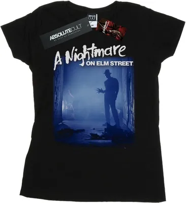 Produktbild von A Nightmare On Elm Street - "Is Waiting" T-Shirt für Damen BI36148 (M) (Schwarz)
