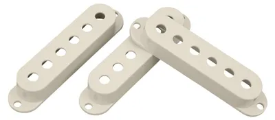 Produktbild von DiMarzio Vintage Strat Pickup Cover Aged White DM2000AW