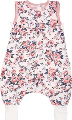 Produktbild von Tricot Schlafsack mit Beinen – Roses