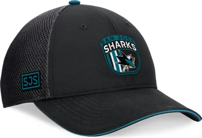Obrázek produktu pro Kšiltovka SJS 24 Authentic Pro Draft Structured Trucker San Jose Sharks - černo-modrá