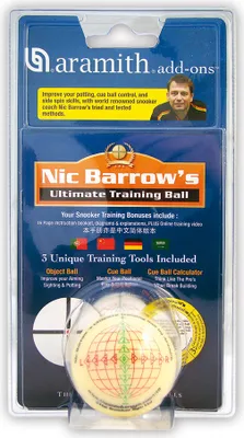 Obrázok produktu pre Aramith Nic Barrow's Ultimate Snooker Trainingsball 52,4 mm