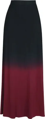 Produktbild von Black Premium by EMP Damen schwarz-roter Rock mit Farbverlauf L