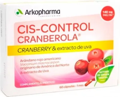 Produktbild von Arkopharma Cranberola Ciscontrol 60 Kapseln