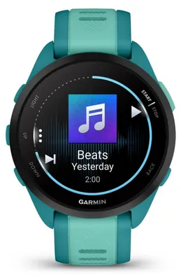 Produktbild von Garmin Forerunner 165 Music, 3,05 cm (1.2"), AMOLED, Touchscreen, 4 GB, GPS, 39 g