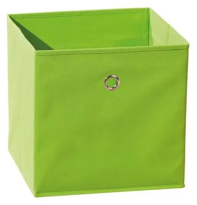 Image de Boîte de rangement cube 32 cm - Winny - Vert
