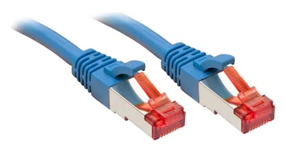 Produktbild von Lindy 47726, 30 m, Cat6, S/FTP (S-STP), RJ-45, RJ-45, Blau