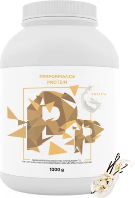 Obrázok produktu pre Výkonný proteín, natívny srvátkový proteín, vanilka, 1000 g