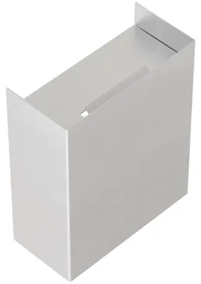 Produktbild von Wand-Abfalleimer aus Aluminium | von Fink | 12 L Fassungsvermögen
