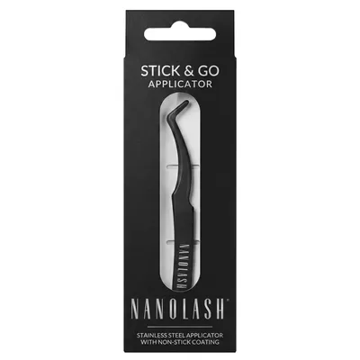Obrázok produktu pre Aplikátor predlepené mihalnice Nanolash  - precízna pinzeta na aplikáciu pre-glued mihalnic, aplikátor rias Stick&Go
