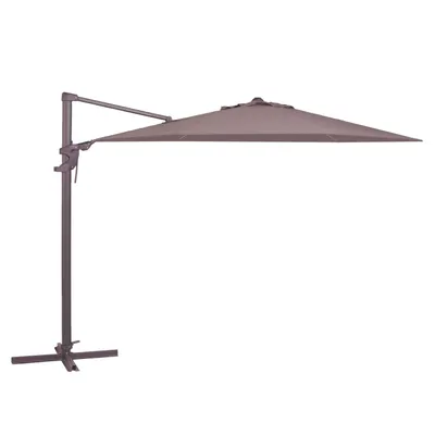 Productafbeelding van Sonnenschirm Monaco flex 330 cm seitlich kippbar Polyester taupe Sonnensegel Madison