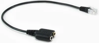 Immagine prodotto di Adattatore audio per cuffie da RJ9 a 3,5 mm di Equip