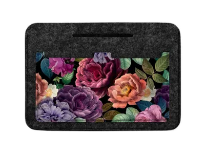 Zdjęcie produktu dla Bertoni Ekologiczny filcowy organizer do torebki - Stylowe, trwałe i praktyczne akcesorium do utrzymania porządku 26x18x8 cm antracyt Enigma