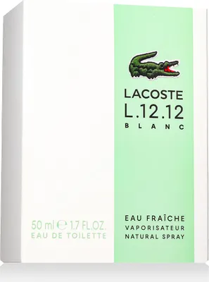 Obrázok produktu pre Lacoste L.12.12 Blanc Eau Fraîche EDT 50 ml M