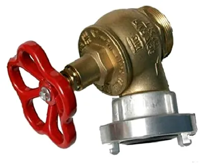 Produktbild von Wandhydrant Feuerhahn B-2,5" Anschlussarmatur Ventil Schlauchanschlussventil für Löschwasserleitung