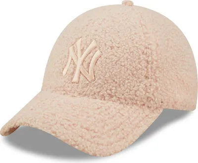 Produktbild von New Era 9Forty Women Sherpa Cap New York Yankees rosa