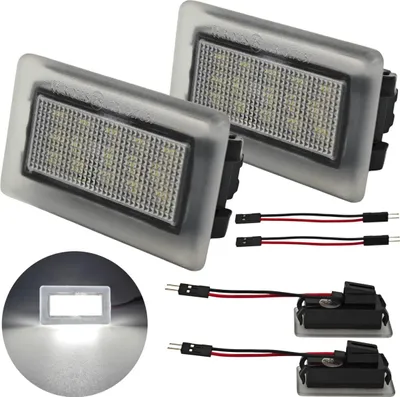 Obrázok produktu pre Sada LED osvetlenia poznávacej značky pre Tesla Model S, 3, X, 400 lm
