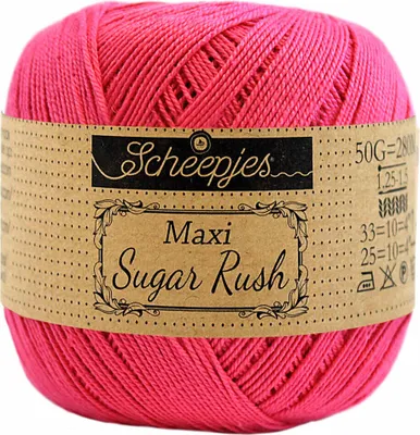 Produktbild von Scheepjes Maxi Sugar Rush 50g (786) Fuchsia