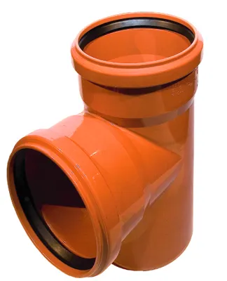 Obrázek produktu pro KG Jednoduchá větev 160 / 110 mm 87 stupňů (90 stupňů)