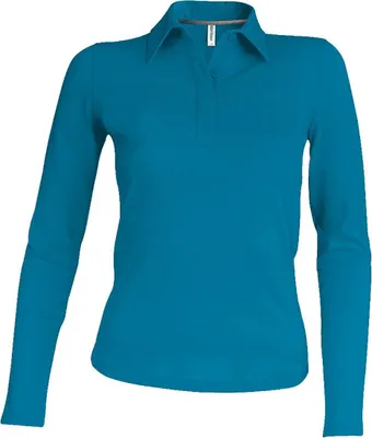 Produktbild von Kariban Damen Piqué Poloshirt Langarm