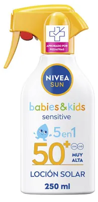 Produktbild von Nivea SUN BABIES & KIDS Sonnenschutzspray SPF50+ 250 ml