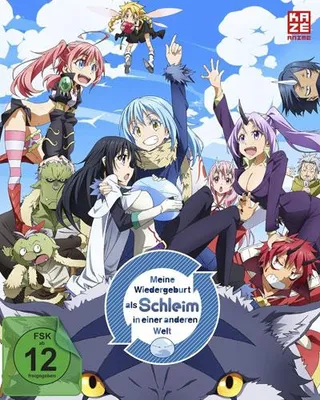 Produktbild von Meine Wiedergeburt als Schleim.. Staffel 1 (BR) Gesamtausgabe, 4Disc, Ep. 01-24 - Crunchyroll GmbH - (Blu-ray Video / Anime)