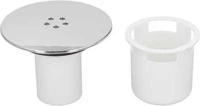 Obrázek produktu pro Lapač vlasů pro sprchy – uzávěr pro sprchy – lapač vlasů – ekologické náhradní díly pro plastové odtoky sprch s průměrem 90 mm