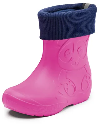 Produktbild von Ladeheid Kinder Federleichte Gummistiefel Thermo mit Fütterung LA-CA-Panda249(Rosa, 32/33)
