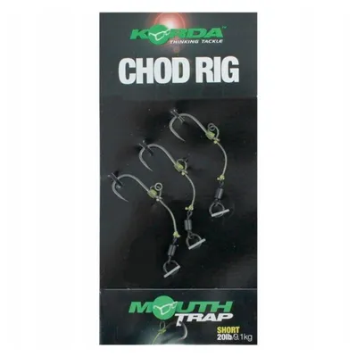 Produktbild von Korda Chod Rig Short 5cm - 3 Karpfenrigs, Größe:8