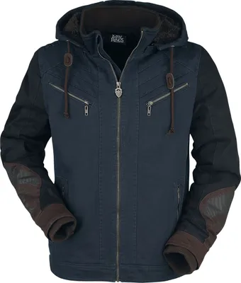 Produktbild von Der Herr der Ringe Winterjacke Herren Tree Of Gondor dunkelblau L