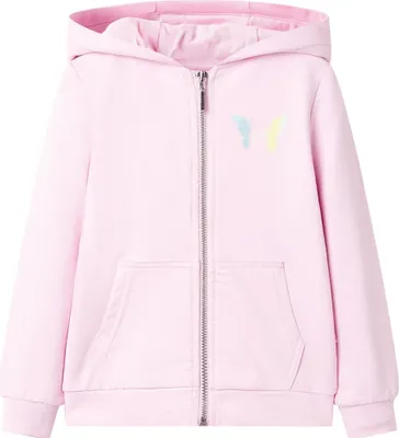 Produktbild von Kinder-Kapuzenpullover Hellrosa 116
