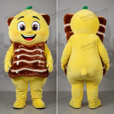 Immagine prodotto di Costume MASTICOT Gonfiabile Costine BBQ Giallo Limone