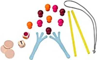 Immagine prodotto di Selecta Spielzeug Schwammerl Sammler, Würfel Spiel, Kinderspiel, Kinderspielzeug, Holz, 20 cm, 63019