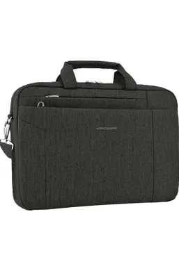 Produktbild von Laptoptasche 15.6 Zoll - Wasserabweisend - Nylon - Leicht - Aktentasche - Schwarz