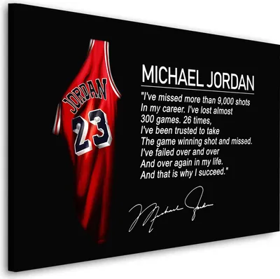 Produktbild von Zitat Basketball Motivation Leinwandbild Wandbild XL Deko Kunst: 40x30x2cm