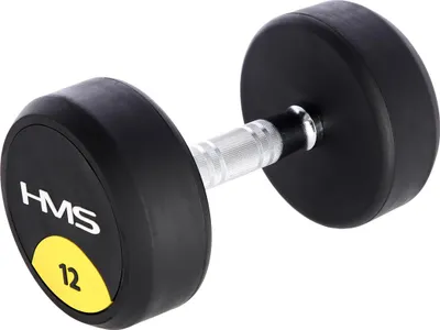 Produktbild von Hg Pro 12 Kg Gummierte Kurzhantel Hms