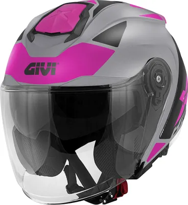Produktbild von Jet Helm GIVI X25 Target Lady Titan Matt Rosa größe S
