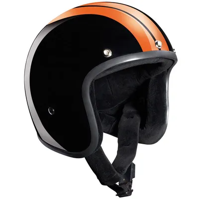 Produktbild von Bandit Jet Race Jethelm (Black/Orange,XS (53/54))