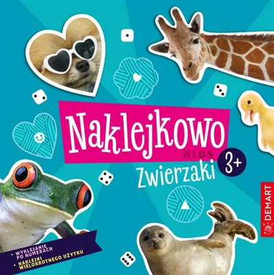 Image de Naklejki Edukacyjne Zwierzaki 3+