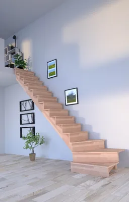 Zdjęcie produktu dla Schody drewniane Lindos (buk) w ¼ spiralne lewe-80 cm-bez poręczy-z podstopnicami