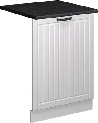 Produktbild von Geschirrspülblende Vicco Fame-Line Weiß Landhaus 60 cm , AP Anthrazit, Model 55238