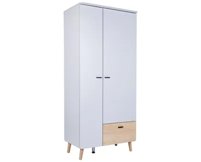 Produktbild von Kleiderschrank 2-türig Lovis mit Soft Close und Metallgriff