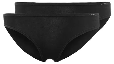 Produktbild von Skiny Damen Rio Slip Bikini Briefs 2er Pack Advantage Baumwolle Black