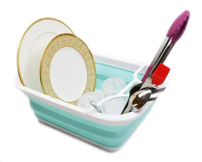 Image de Égouttoir pliable - Organisateur de cuisine gain de place
