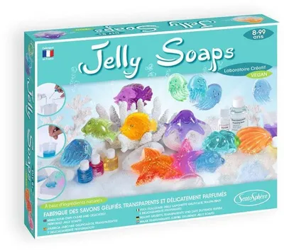 Produktbild von Jelly Soaps –  – Kreiere deine eigenen Seifen – Alle Materialien sind enthalten – Ab 8 Jahren