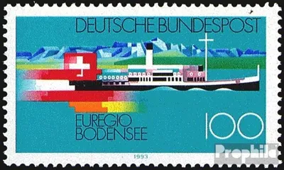 Produktbild von Briefmarken BRD (BR.Deutschland) 1993 Mi 1678 (kompl.Ausg.) FDC Euregio Bodensee