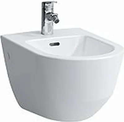 Immagine prodotto di LAUFEN PRO Bidet mural, 1 trou pour robinet, 360x530mm, sans trou latéral pour larrivée deau, H8309520003021, H8309520003021