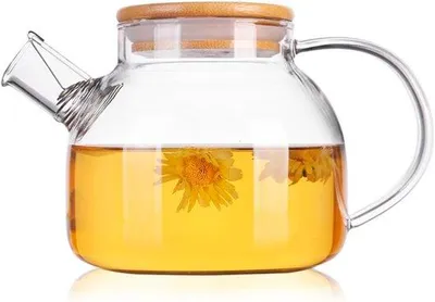 Immagine prodotto di Bicchieri in bambù Teiera da 1000 ml per il tè