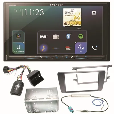 Produktbild von Pioneer SPH-DA230DAB Bluetooth Autoradio USB Einbauset für Skoda Octavia 2 Yeti 5L